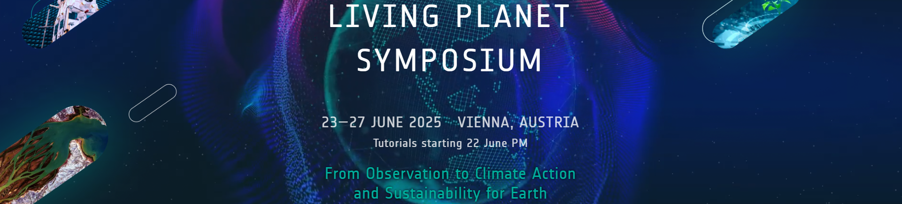 ESA Living Planet Symposium 2025 banner